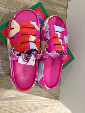 Multicolor Ugg Sandals